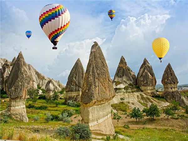 Balloon Scenery 004 Wallpaper by MywallpaperShop