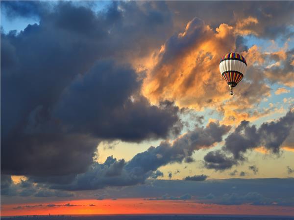 Balloon Scenery 006 Wallpaper by MywallpaperShop