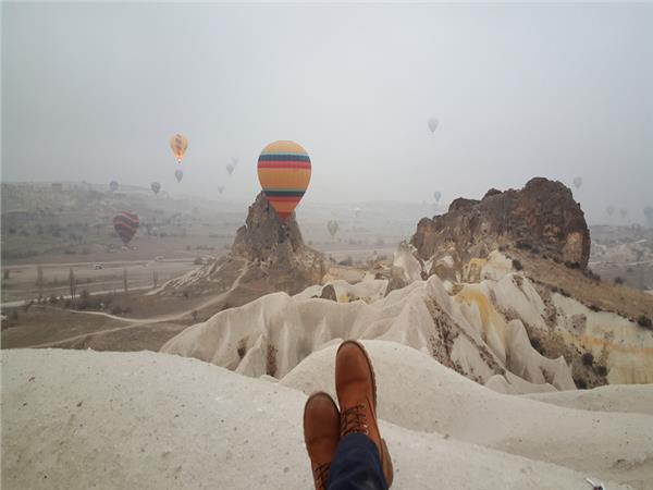 Balloon Scenery 008 Wallpaper by MywallpaperShop