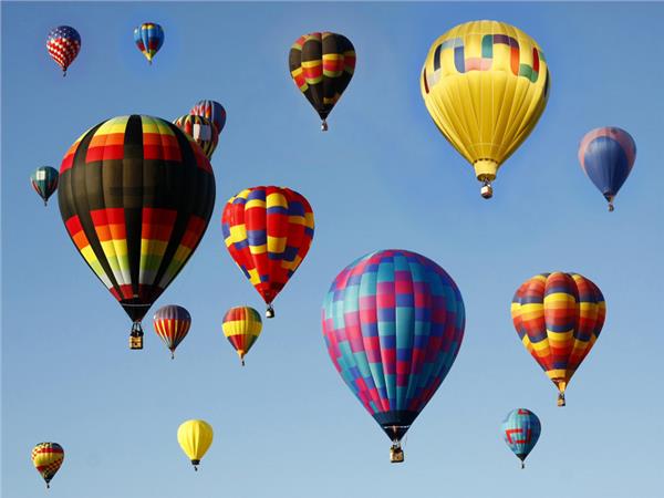 Balloon Scenery 009 Wallpaper by MywallpaperShop