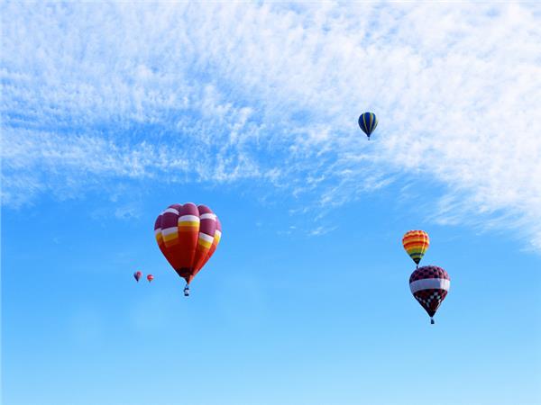 Balloon Scenery 011 Wallpaper by MywallpaperShop