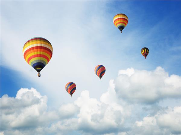Balloon Scenery 017 Wallpaper by MywallpaperShop
