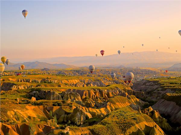 Balloon Scenery 021 Wallpaper by MywallpaperShop