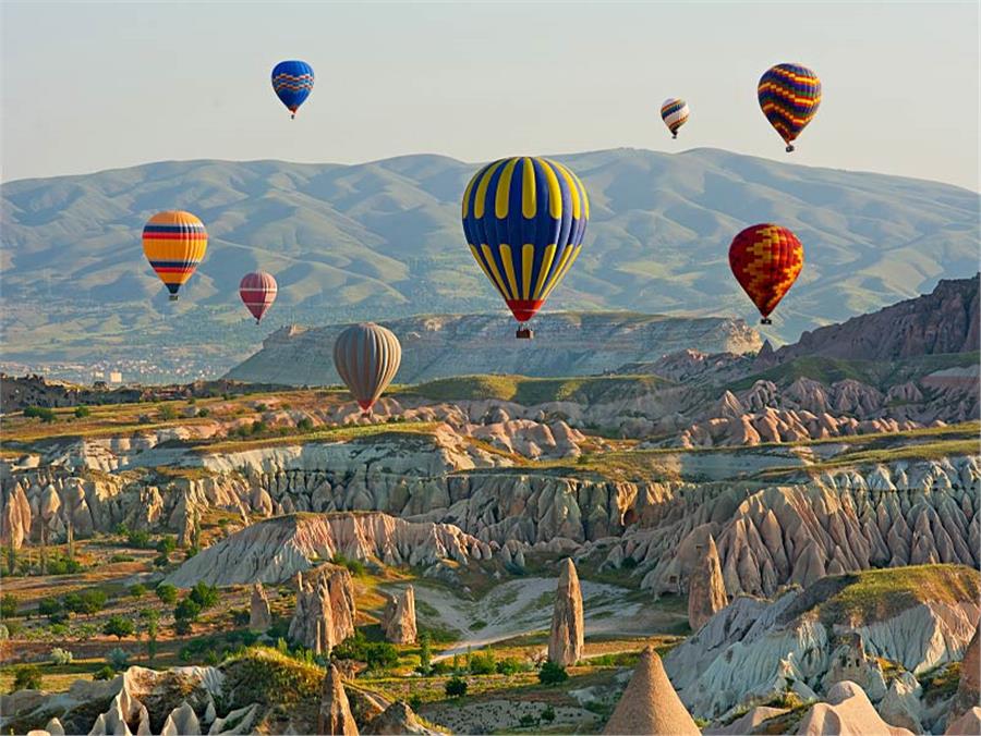 Balloon Scenery 022 Wallpaper by MywallpaperShop