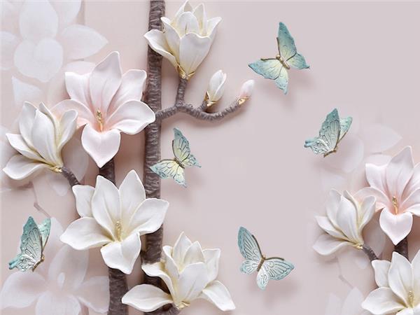 Flower Design Custom Design 0125 3D Wallpaper by MywallpaperShop