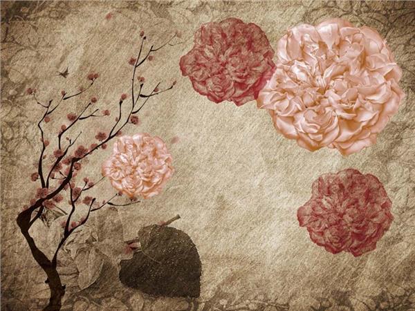 Flower Design Custom Design 0132 3D Wallpaper by MywallpaperShop