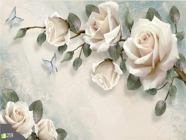 Flower Design Custom Design 0133 3D Wallpaper by MywallpaperShop