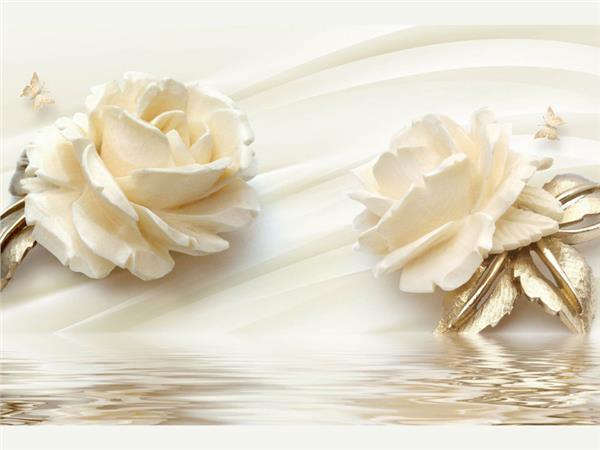 Flower Design Custom Design 0137 3D Wallpaper by MywallpaperShop