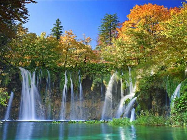Waterfall Scenery Wallpaper by MywallpaperSho