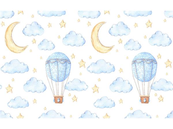 Ay Yildiz Kids Room Wallpaper by MywallpaperShop