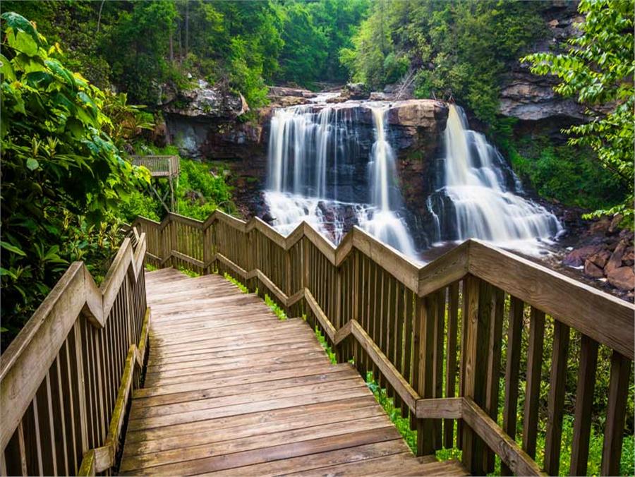 Waterfall Scenery Wallpaper by MywallpaperSho