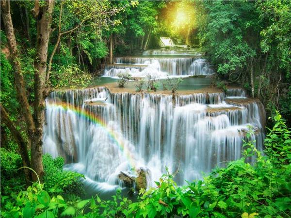 Waterfall Scenery Wallpaper by MywallpaperSho