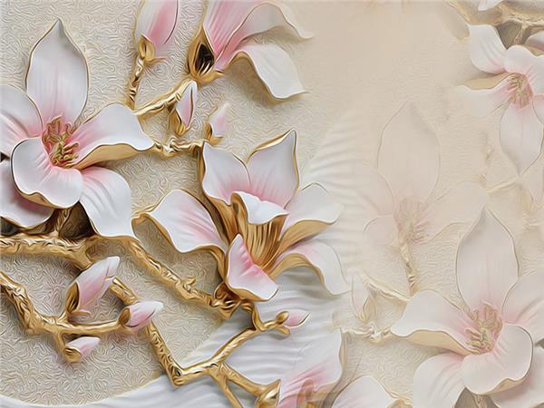 Flower Design Custom Design 0141 3D Wallpaper by MywallpaperShop