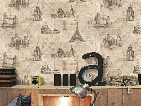 Mjun 1102-1 Paris Londra Themed  Wallpaper by MywallpaperShop