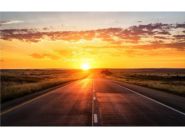 Yol and Sun Sunset 3D Wallpaper by MywallpaperShop