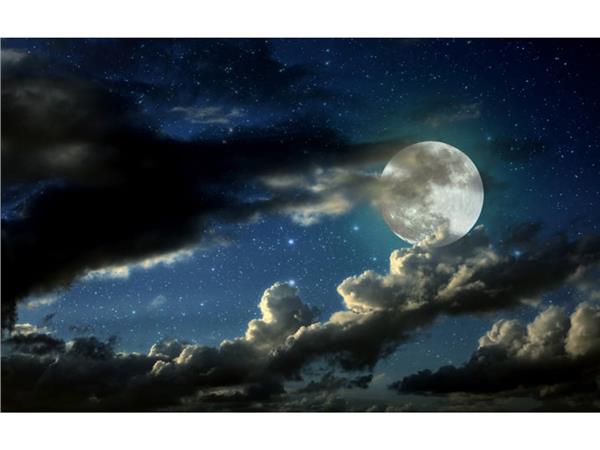 Bulutlarin Arasindan DolunMoon and Gokyuzu 3D Wallpaper by MywallpaperShop