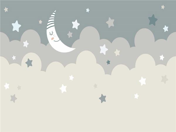 Moon Papa Kids Room Wallpaper by MywallpaperSho
