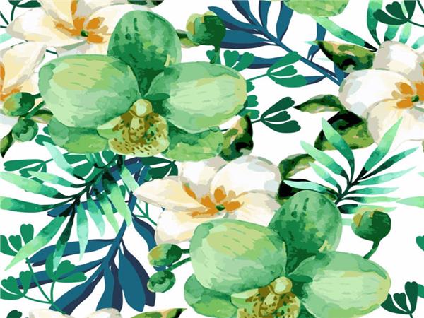 Tropical Leaves 3D Wallpaper by MywallpaperShop