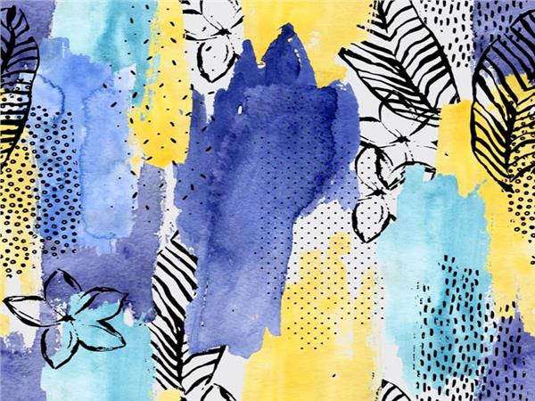 Tropical Leaves 3D Wallpaper by MywallpaperShop