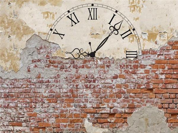 Vintage Brick Design Wallpaper by MywallpaperShop