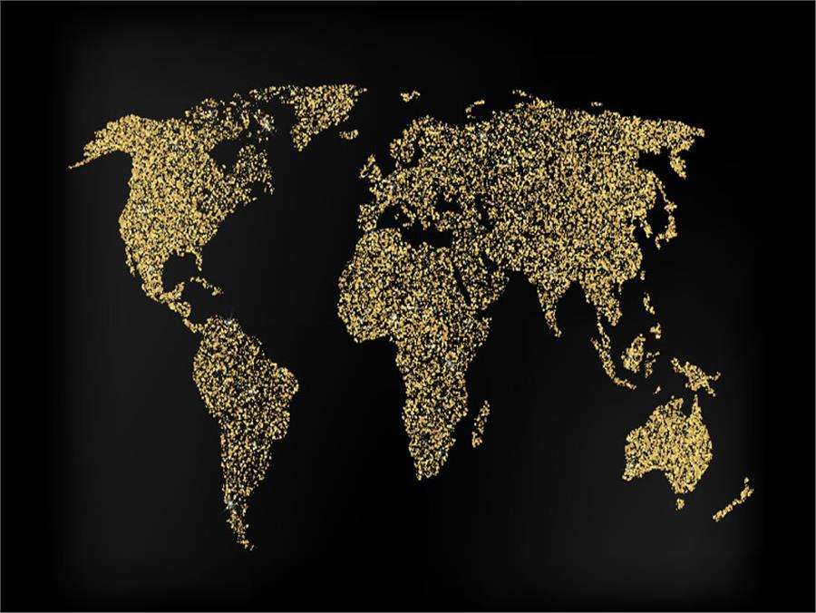 World Map Wallpaper by MywallpaperShop