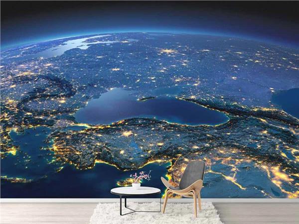 space Turkiye Scenery 3D Wallpaper by MywallpaperShop