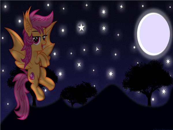 Moon Fairy Kids Room Wallpaper by MywallpaperSho