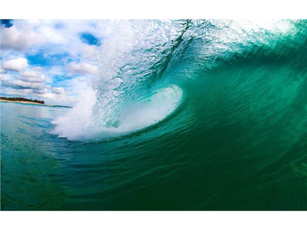 Big Wavy Sea Wallpaper by MywallpaperShop