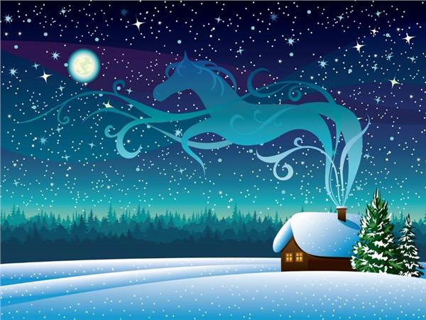 Snow Themed 3D Kids Room Wallpaper by MywallpaperSho