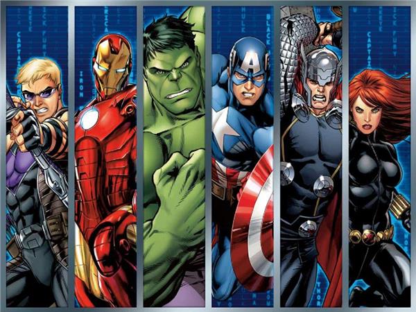 Avengers Kids Room Wallpaper by MywallpaperShop