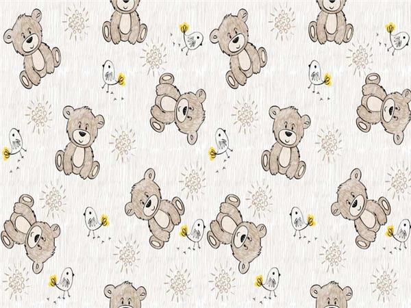Soft Teddy Bears Kids Room Wallpaper by MywallpaperSho