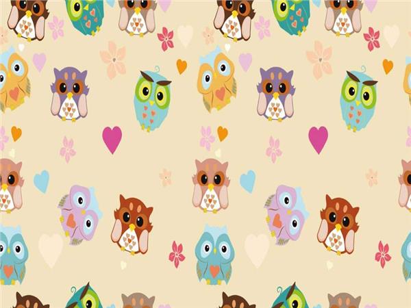 Curious Baykus Kids Room Wallpaper by MywallpaperSho