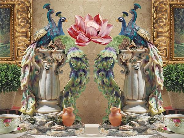 Tavus Kusu Custom Design 3D Wallpaper by MywallpaperShop