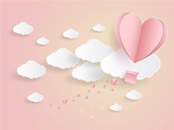Flying Heart Kids Room Wallpaper by MywallpaperSho