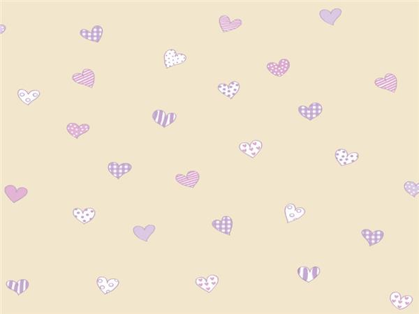 Pink Hearts Kids Room Wallpaper by MywallpaperSho