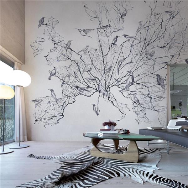 Tree Dallari and Kuslar 3D Wallpaper by MywallpaperShop