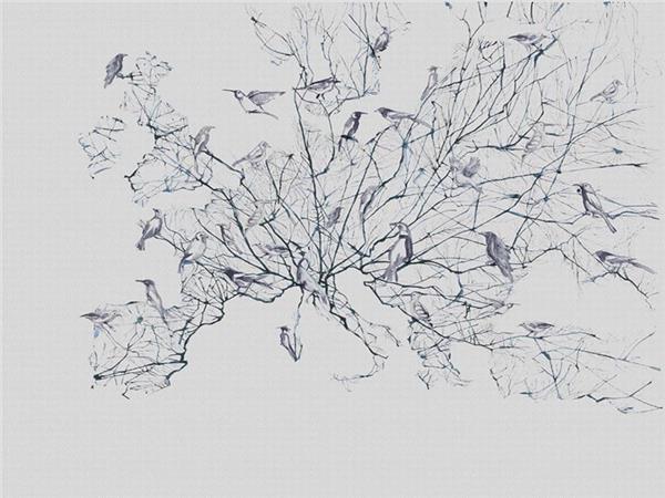 Tree Dallari and Kuslar Wallpaper by MywallpaperShop