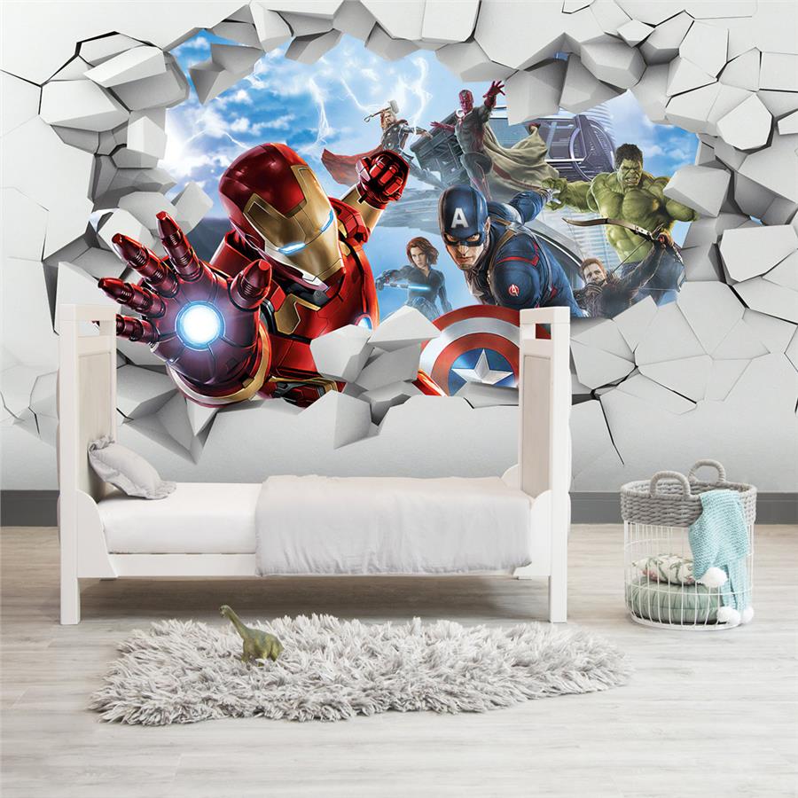 Avengers Kids Room Wallpaper