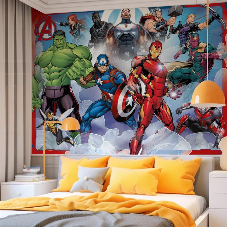 Avengers Kids Room Wallpaper