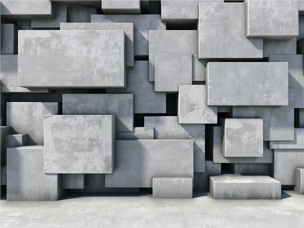 Concrete Siva Design 3D Wallpaper by MywallpaperShop