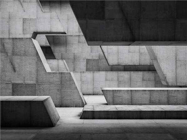 Concrete Siva Design 3D Wallpaper by MywallpaperShop