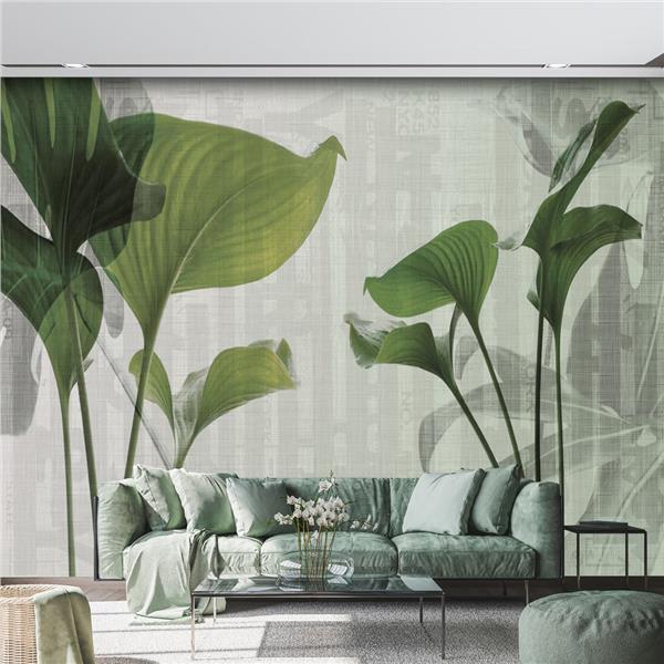 Pop Art Leaf Design Wallpaper by MywallpaperShop