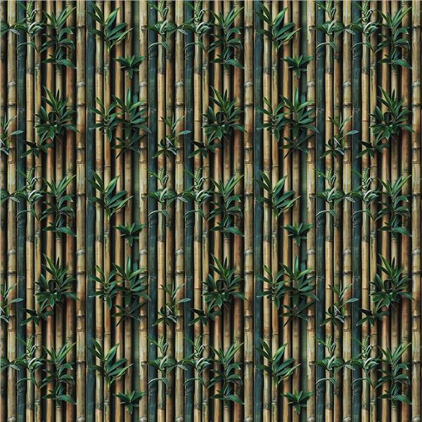 Bambu Leaves Tropical Wallpaper by MywallpaperShop