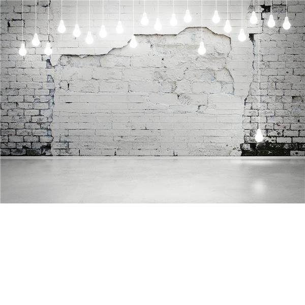 White Brick Design Vintage Gorunum 3D Wallpaper by MywallpaperShop