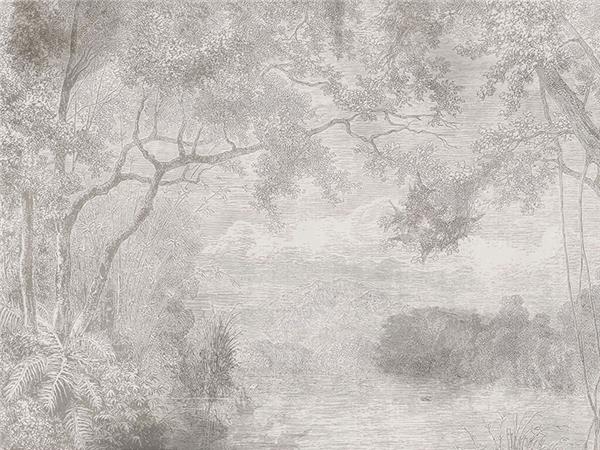 Botanic Art Custom Design Wallpaper by MywallpaperShop