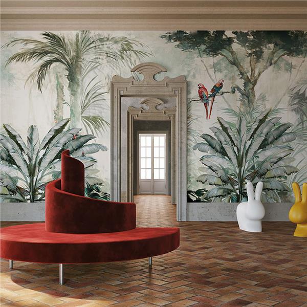 Botanic Forest Custom Design Wallpaper by MywallpaperShop