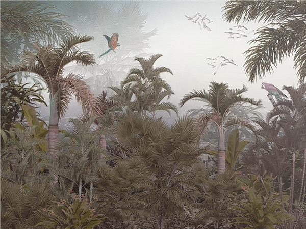 Botanic Design Wallpaper by MywallpaperShop