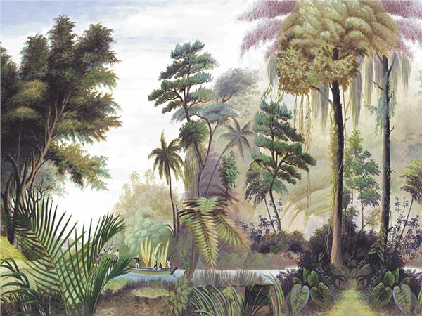 Tropical Treelar and Leaflar Wallpaper by MywallpaperShop