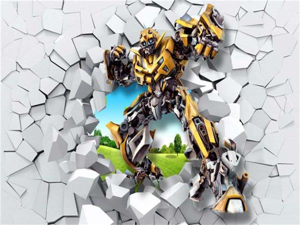 Bumblebee 3D Kids Room Wallpaper by MywallpaperSho