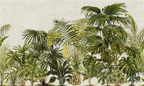 Big Green Leaves Wallpaper by MywallpaperShop